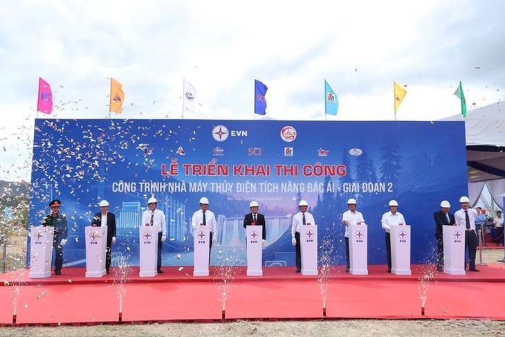 Le Vietnam lance la construction de sa première centrale hydroélectrique à accumulation par pompage - ảnh 1