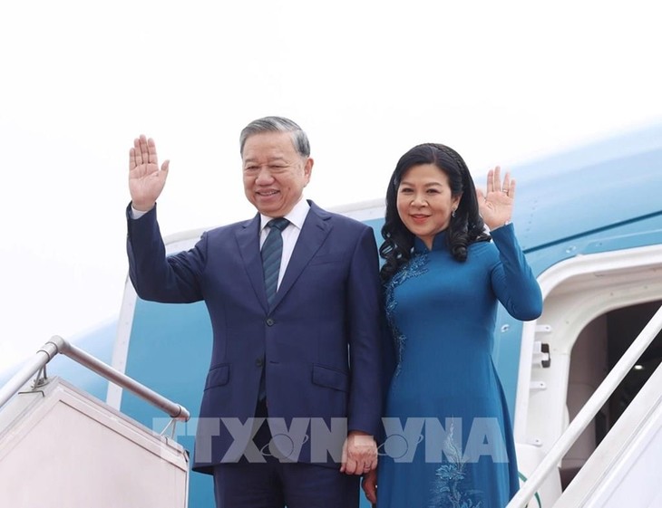 Le secrétaire général Tô Lâm entame sa visite au Kazakhstan - ảnh 1