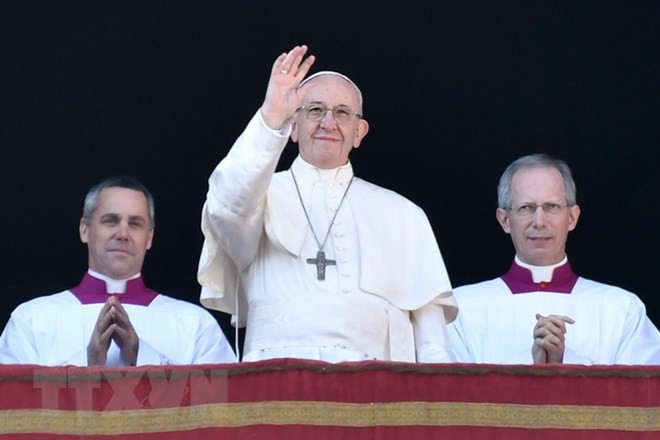 Pope Francis sends greeting for Lunar New Year - ảnh 1