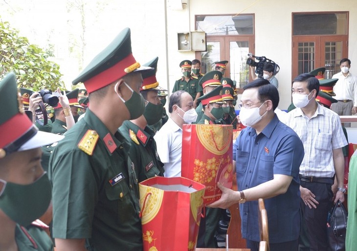 NA Chairman pays pre-Tet visit to Ca Mau - ảnh 1