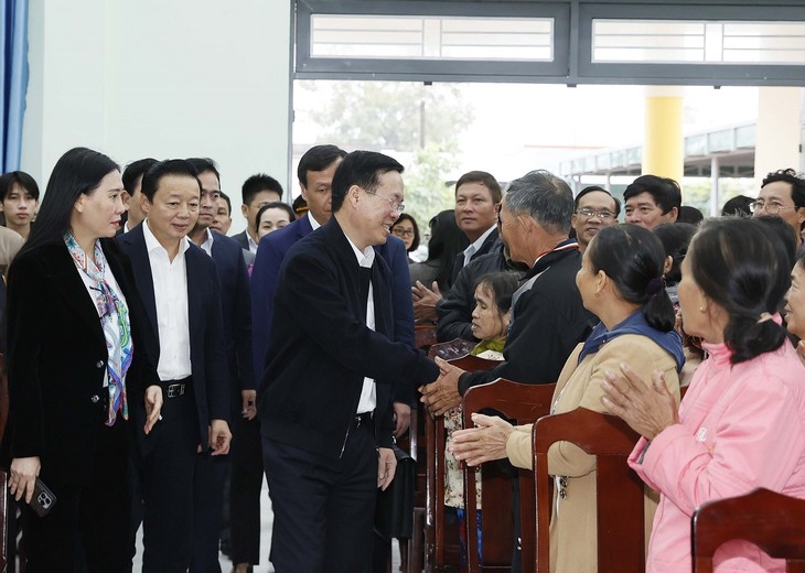 Vo Van Thuong visite une commune néorurale de Quang Ngai - ảnh 1