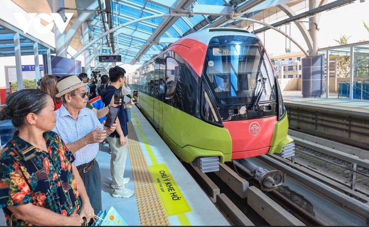 La ligne 3 du métro de Hanoï, un symbole de la coopération franco-vietnamienne - ảnh 1