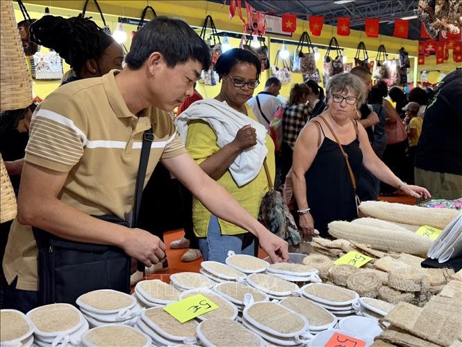 Des produits écoresponsables vietnamiens font sensation au Salon de Paris - ảnh 1
