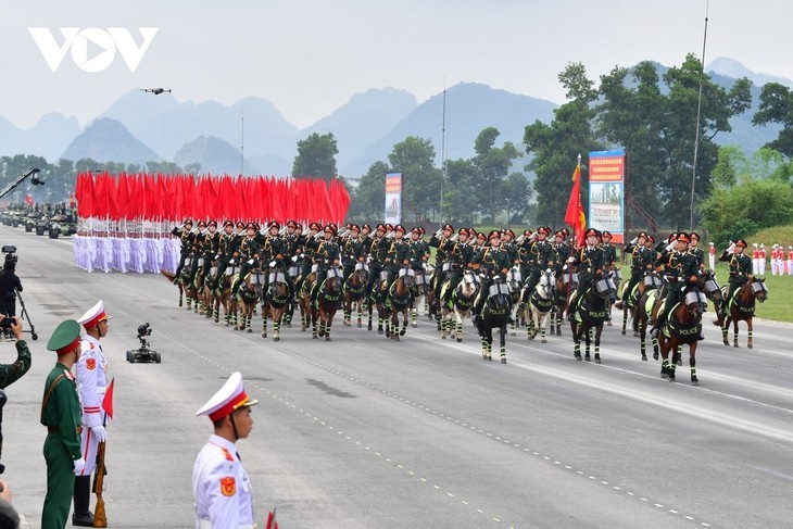 Troisième répétition générale du défilé militaire: de nouveaux véhicules blindés antiterroristes font sensation - ảnh 8