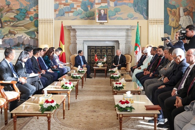 Pham Minh Chinh multiplie les accords en Algérie - ảnh 2