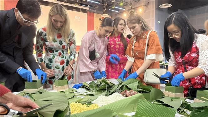 Le marché du printemps vietnamien rayonne au cœur de la France - ảnh 1