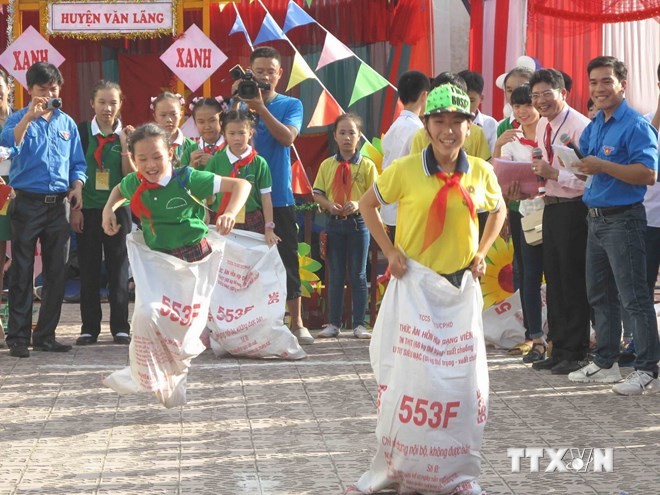 Lang Son - Guangxi children’s friendship exchange held - ảnh 1