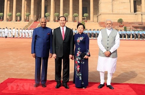 Vietnam, India issue joint statement - ảnh 1