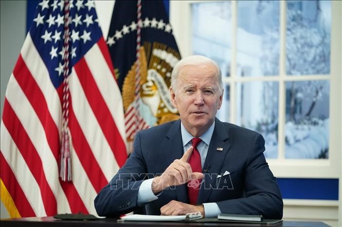 Biden presses Congress to end gun violence  - ảnh 1