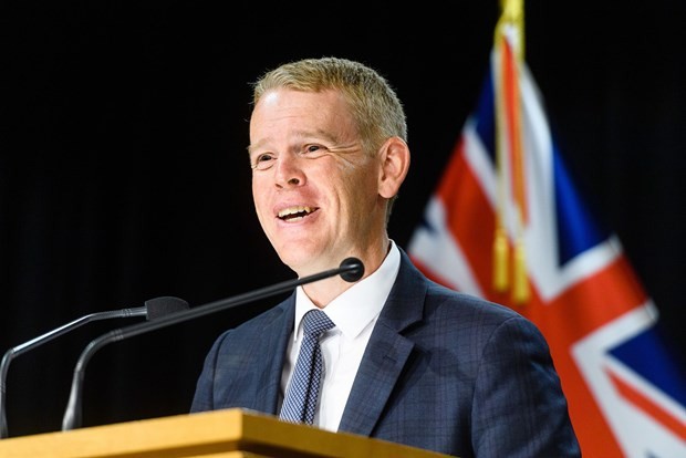 Chris Hipkins sworn in as New Zealand's Prime Minister - ảnh 1