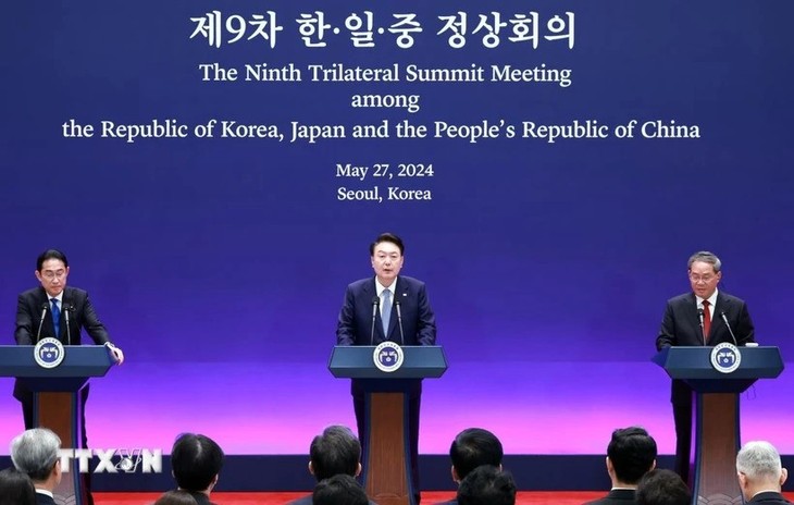 KTT Republik Korea-Jepang-Tiongkok memperkuat kerja sama di Asia Timur Laut - ảnh 2