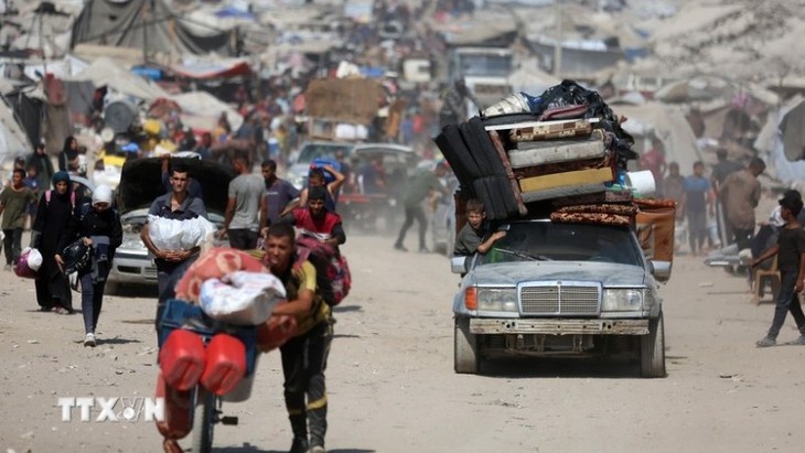 AS Dorong Rencana Perdamaian untuk Menyelesaikan Konflik Gaza Secara Komprehensif - ảnh 1