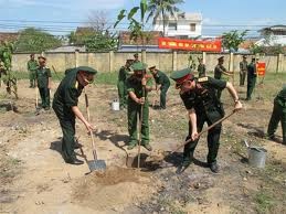 ກະຊວງປ້ອງກັນປະເທດຫວຽດນາມ ຈັດງານຊຸມນຸມມິດຕິງ ຕອບສະໜອງວັນສິ່ງແວດລ້ອມໂລກ - ảnh 1