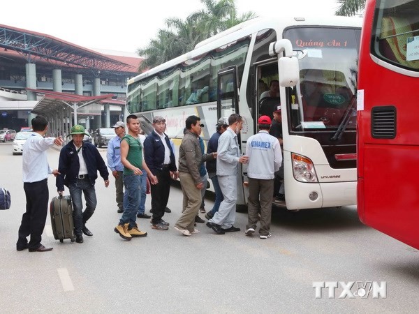 ຮ່າໂນ້ຍມີຫຼາຍນະໂຍບາຍ ໃຫ້ແກ່ຄົນງານ Libya ກັບເມືອປະເທດ - ảnh 1