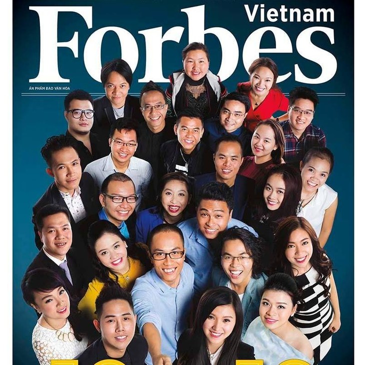 Forbesຫວຽດນາມປະກາດ30ແບບຢ່າງດີເດັ່ນປີ2016ທີ່ມີອາຍຸຕ່ຳກວ່າ30ປີ - ảnh 1