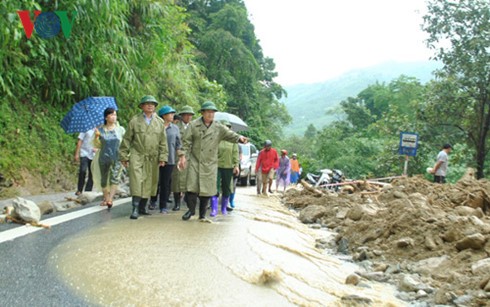 ທ່ານຮອງນາຍົກລັດຖະມົນຕີຈີ້ງດີງຢູງຊີ້ນຳການແກ້ໄຂຜົນຮ້າຍຢ້ອນຫລັງຈາກຝົນຕົກຫນັກນ້ຳຖ້ວມຄັ້ງປະຫວັດສາດຢູ່ແຂວງ - ảnh 1