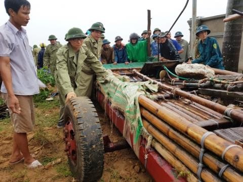 ບໍ່ຄວນຖືເບົາວຽກງານປ້ອງກັນ ແລະ ຕ້ານພາຍຸ Dianmu - ảnh 1