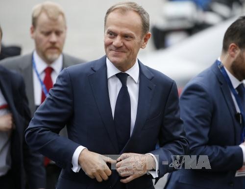 ທ່ານ Donald Tusk ຮັບໄຊຊະນະໃນການເລືອກຕັ້ງປະທານສະພາເອີລົບ ຄືນໃໝ່ - ảnh 1