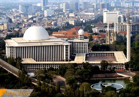 ໂບດ Istiqlal - ສັນຍາລັກຂອງປະຊາຊົນເຊື່ອຖືສາສະຫນາອິດສະລາມ ຢູ່ອິນໂດເນເຊຍ - ảnh 1