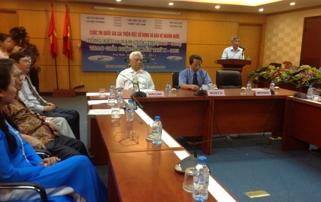 Staatliche Preise für den Wettbewerb zum Wasserquellenschutz - ảnh 1