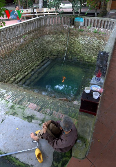 Der heilige Brunnen im Dorf Diem in der nordvietnamesischen Provinz Bac Ninh - ảnh 2