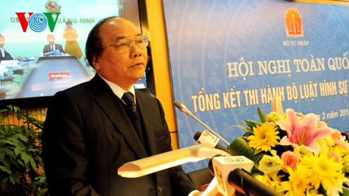 Das veränderte Strafgesetzbuch soll auf der Verfassung von 2013 basieren - ảnh 1