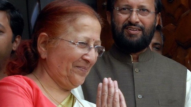 KPV-Generalsekretär Nguyen Phu Trong empfängt die indische Parlamentspräsidentin  - ảnh 1