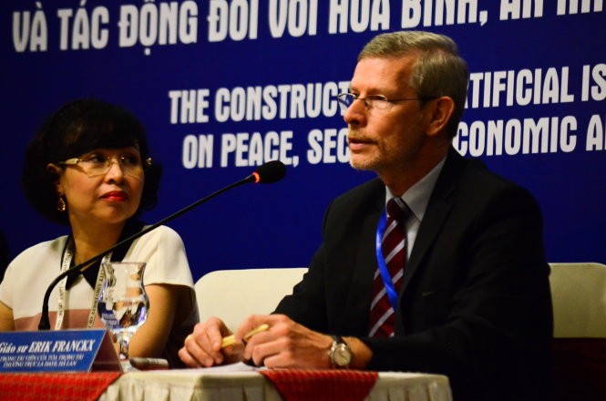 Seminar über negative Einflüsse durch den Bau der künstlichen Inseln im Ostmeer - ảnh 1