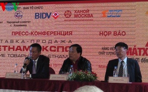 Die Messe der hochwertigen vietnamesischen Waren in Moskau - ảnh 1