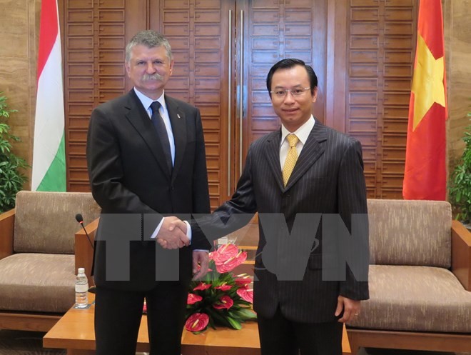 Delegation des ungarischen Parlaments zu Gast in Da Nang - ảnh 1