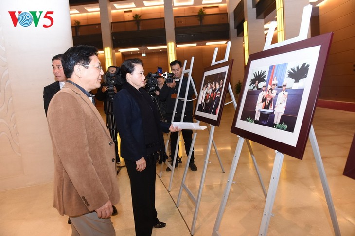 Parlamentspräsidentin Nguyen Thi Kim Ngan überprüft die Probe der Konferenz APPF-26 - ảnh 1