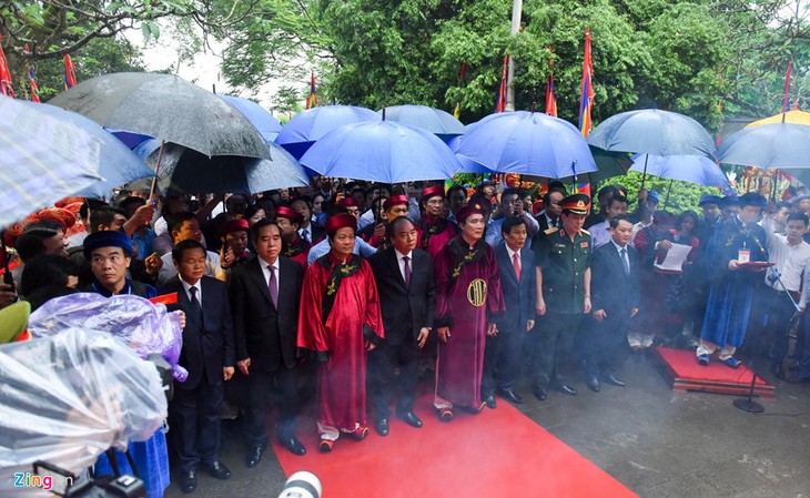 Tempel-Fest: Gebet zum Gedenken der Hung-Könige in der Provinz Phu Tho - ảnh 3