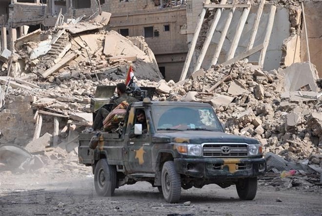 Syrien: die von den USA unterstützten Kräfte greifen Ostsyrien an - ảnh 1