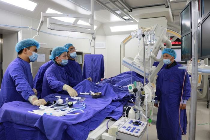 Satellitenkrankenhäuser zur Verbesserung der Behandlung der Patienten Vorort - ảnh 1