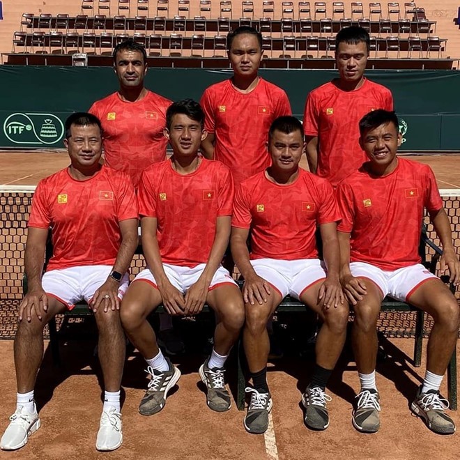 Ly Hoang Nam und Nguyen Van Phuong werden sich an Playoff-Spiel von Davis Cup beteiligen - ảnh 1