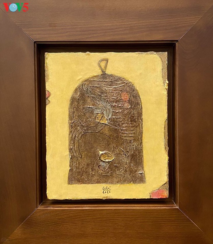 Ausstellung der Bilder der vietnamesischen Maler während der sozialen Distanzierung - ảnh 16