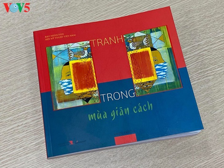 Ausstellung der Bilder der vietnamesischen Maler während der sozialen Distanzierung - ảnh 4
