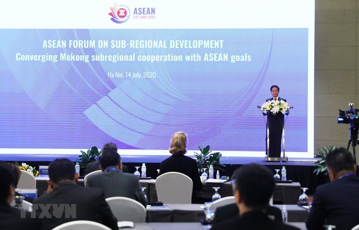 Verbindung der Mekong-Kooperation mit Ziele der ASEAN - ảnh 1