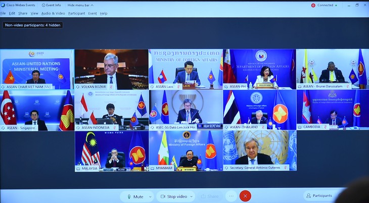 ASEAN 2020: Konferenz der Außenminister zwischen ASEAN und der UNO - ảnh 1