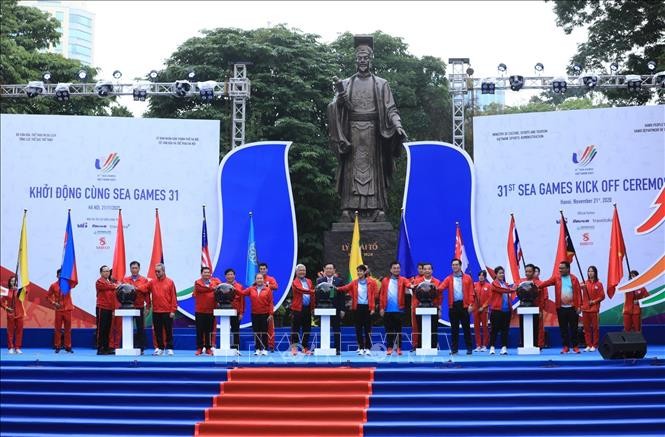 Aktivierung der Countdown-Uhr für Sea Games 31 - ảnh 1