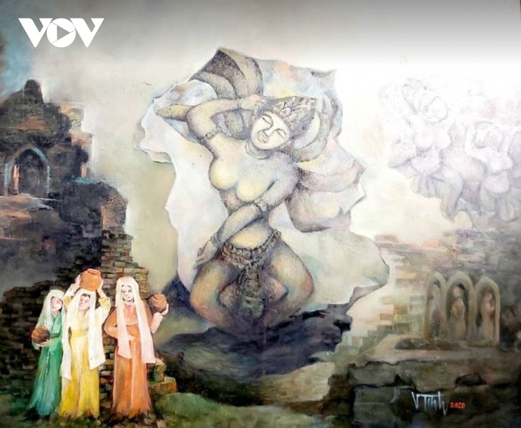 Kunstausstellung „Farben-Versammlung” in Da Nang - ảnh 1