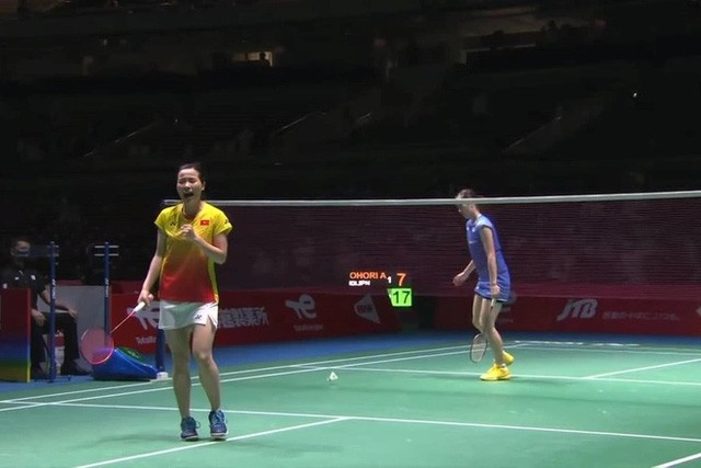 Sportlerin Nguyen Thuy Linh kommt in die zweite Runde der Badminton-Weltmeisterschaft - ảnh 1