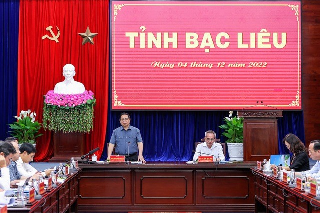 Aufbau von Bac Lieu zur Antriebkraft im Mekong-Delta - ảnh 1