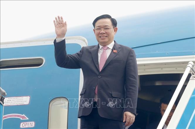 Parlamentspräsident Vuong Dinh Hue beendet seinen Besuch in Indonesien und im Iran - ảnh 1