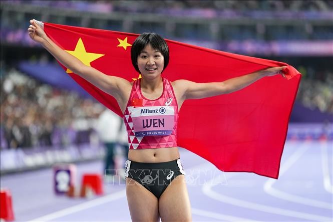 Paralympische Spiele 2024: China führt weiterhin im Medaillenspiegel - ảnh 1