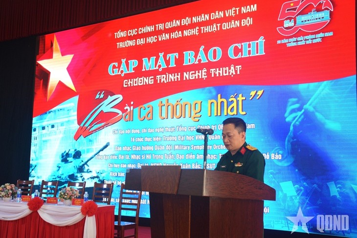 Pressekonferenz über Kunstprogramm „Das Lied der Wiedervereinigung“ - ảnh 1