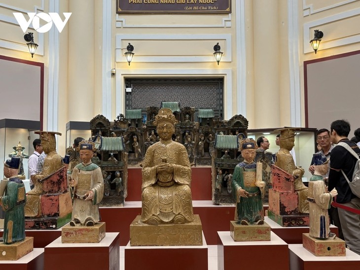 Ausstellung „Keramikskulpturen des alten Saigon – Kunst und Erbe” in Ho-Chi-Minh-Stadt - ảnh 1