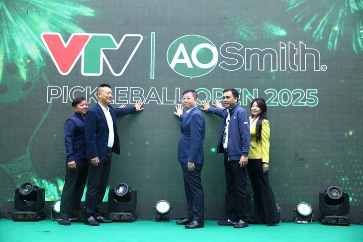 Eröffnung von VTV A.O. SMITH Pickleball Open 2025 in Hanoi - ảnh 1