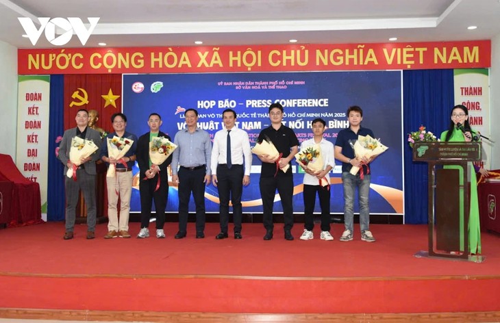 Das internationale Kampfkunstfestival in Ho-Chi-Minh-Stadt 2025 - ảnh 1