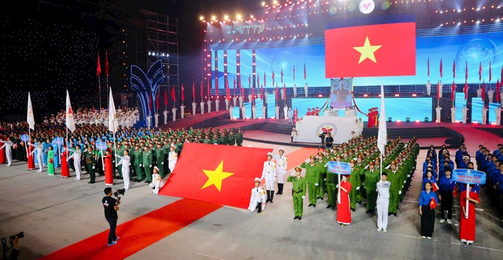 Eröffnung der 11. Sportspiele der Hauptstadt Hanoi 2025 - ảnh 1